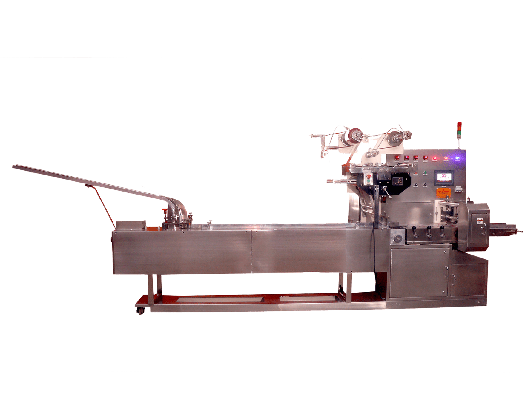 Horizontal Flow Wrape Pillow Pack High Speed Packaging Machine